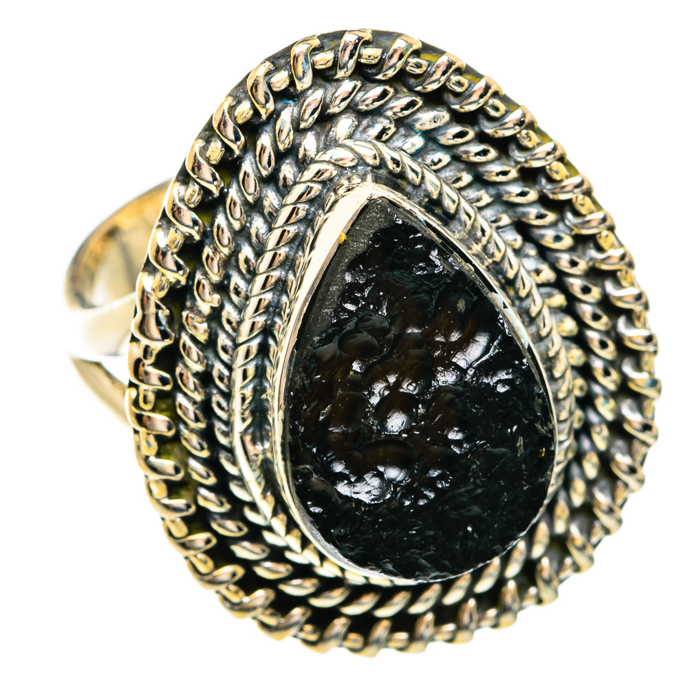 Tektite Rings handcrafted by Ana Silver Co - RING74434