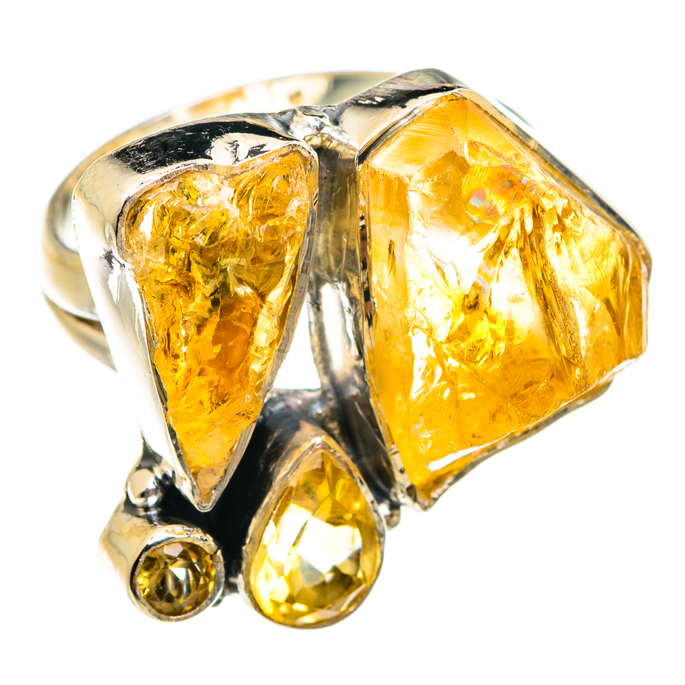 Citrine Rings handcrafted by Ana Silver Co - RING74459