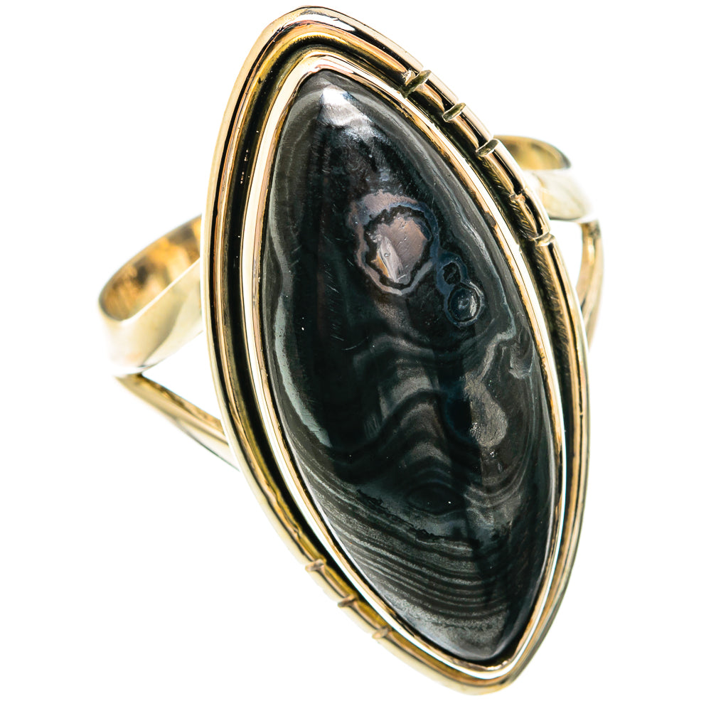Psilomelane Rings handcrafted by Ana Silver Co - RING74635