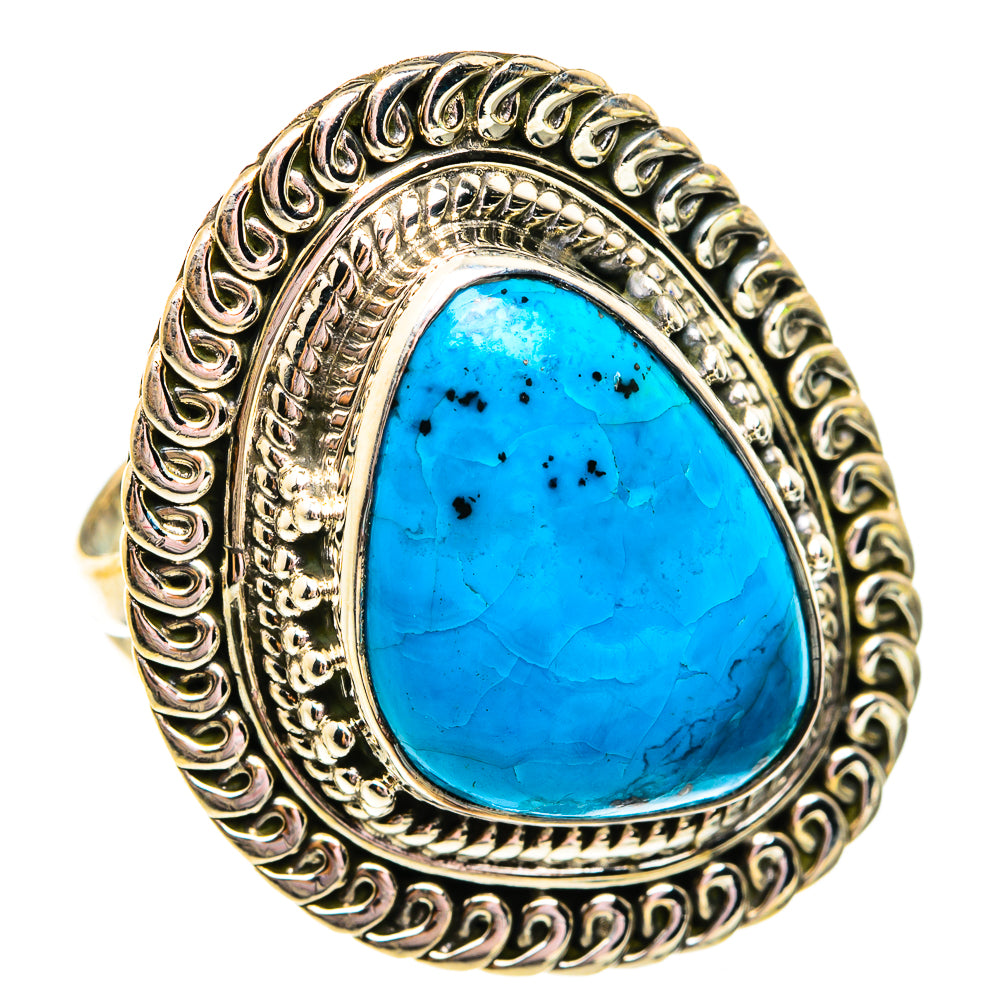 Chrysocolla Rings handcrafted by Ana Silver Co - RING74911