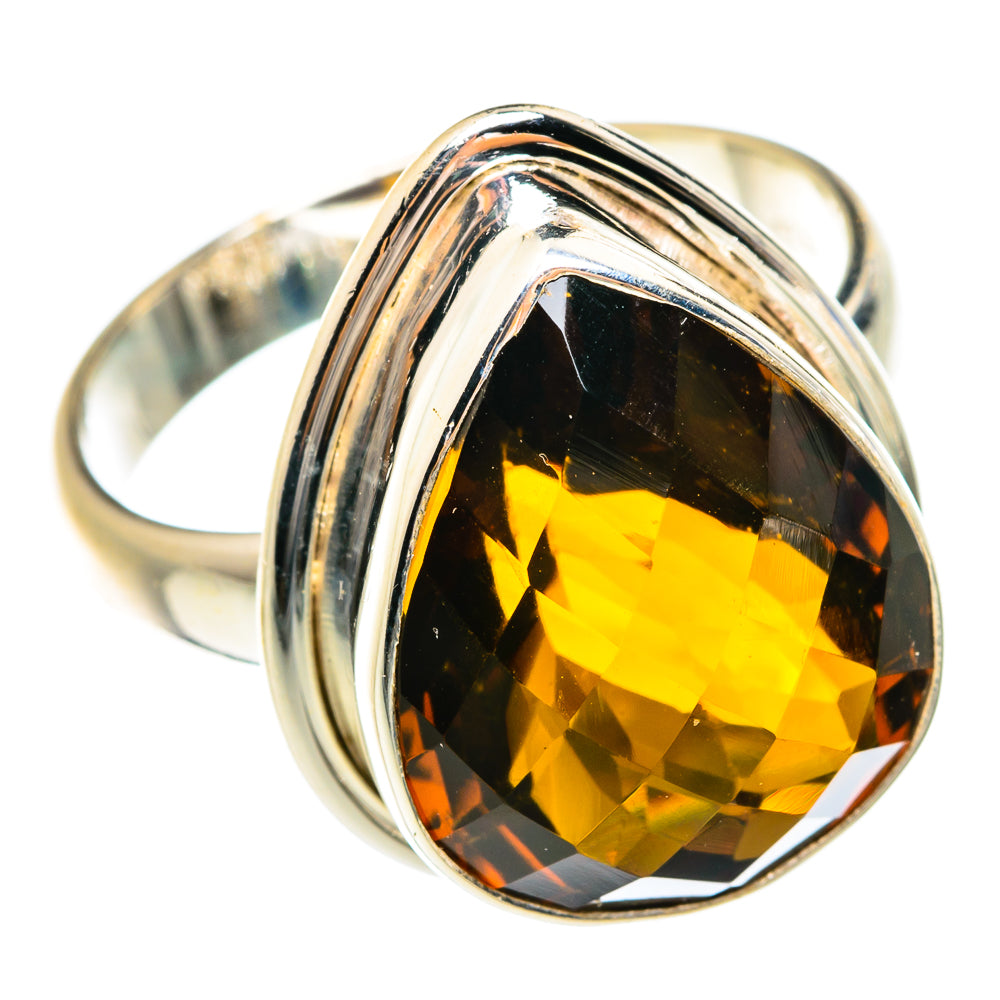 Smoky Quartz Rings handcrafted by Ana Silver Co - RING75091