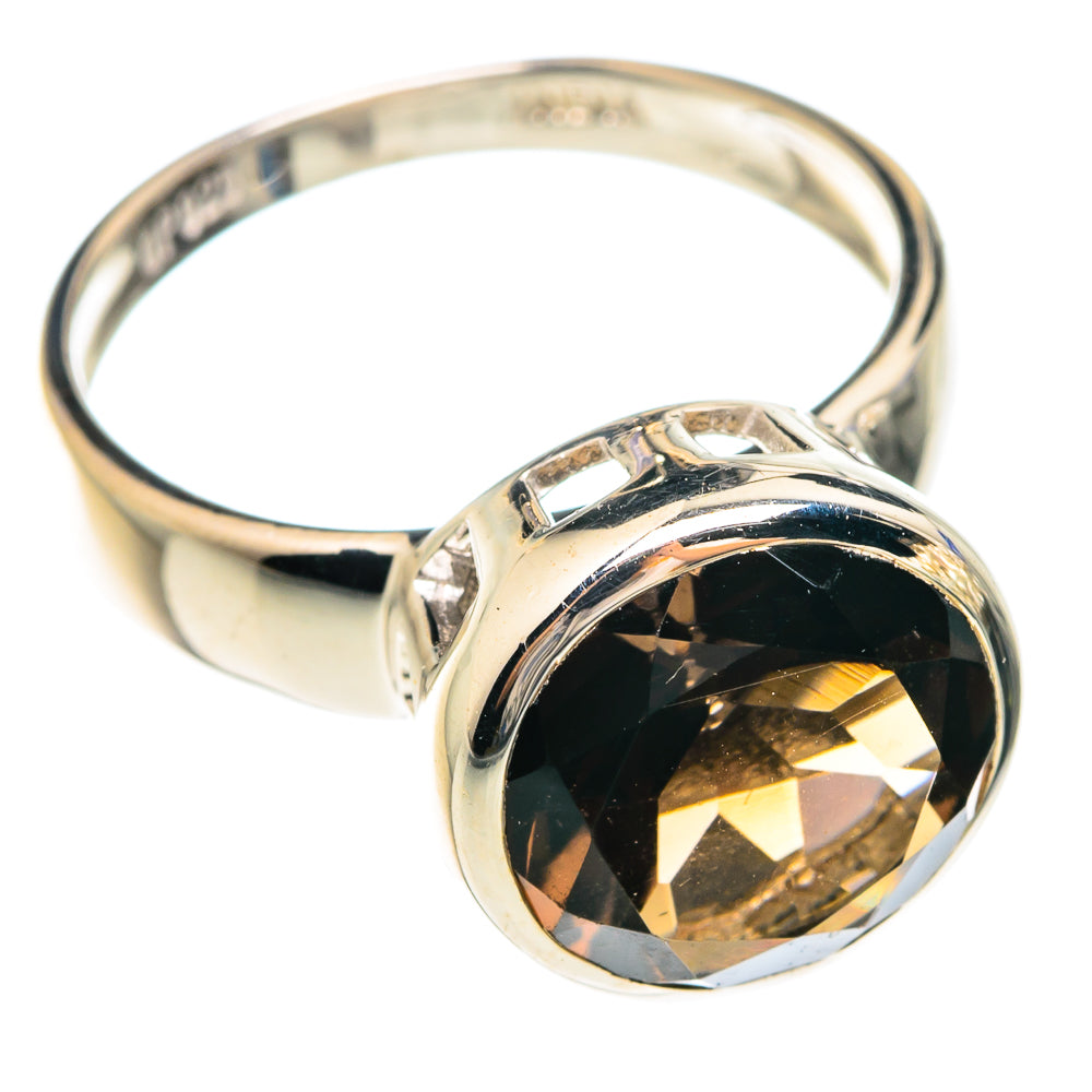 Smoky Quartz Rings handcrafted by Ana Silver Co - RING75206