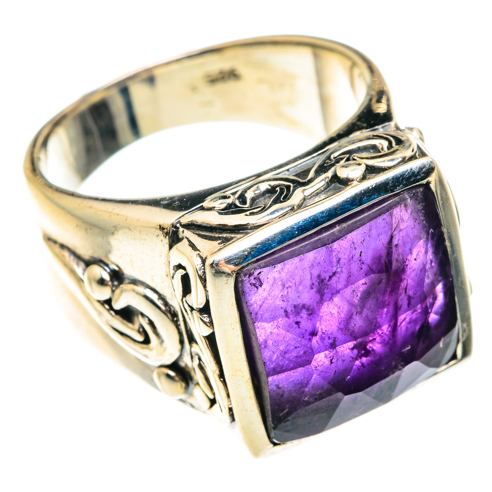 Amethyst Rings handcrafted by Ana Silver Co - RING75213