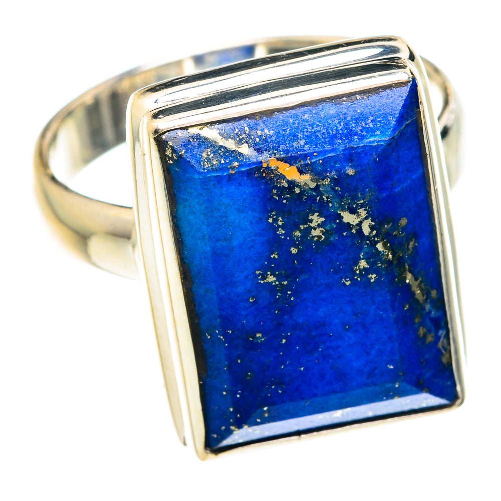 Lapis Lazuli Rings handcrafted by Ana Silver Co - RING75222