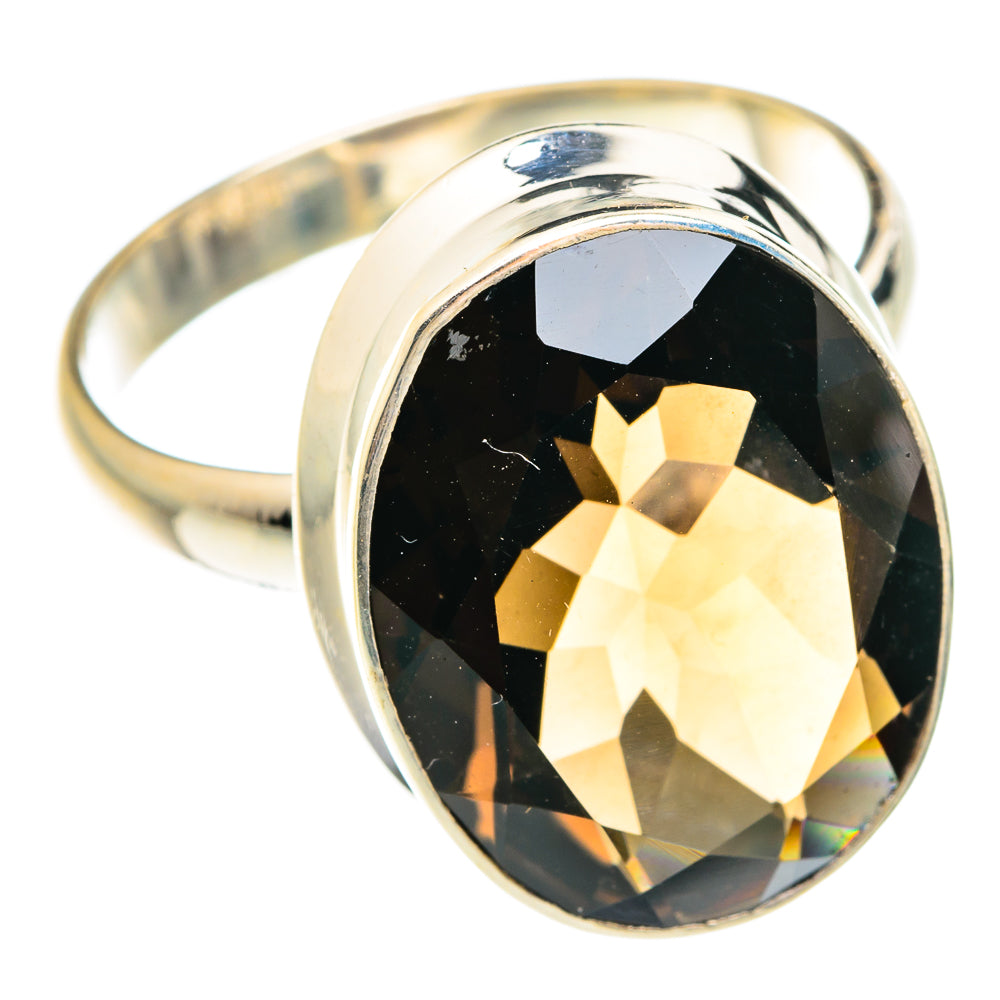 Smoky Quartz Rings handcrafted by Ana Silver Co - RING75283