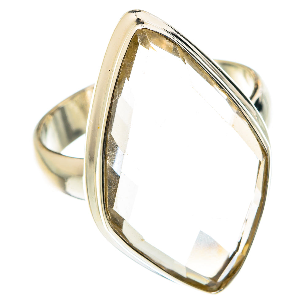 White Quartz Rings handcrafted by Ana Silver Co - RING75426