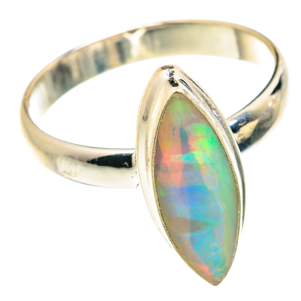 Ethiopian Opal Rings handcrafted by Ana Silver Co - RING75498