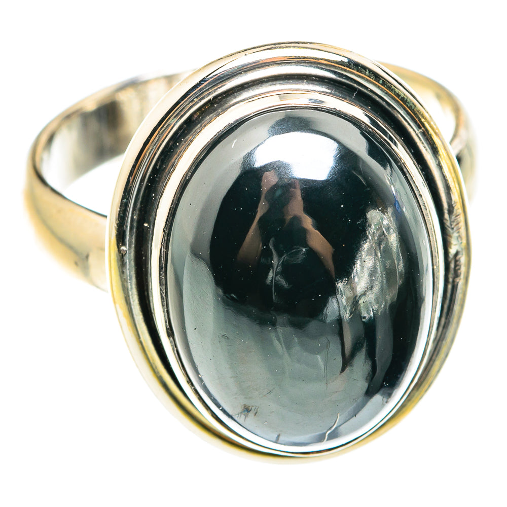 Hematite Rings handcrafted by Ana Silver Co - RING75500