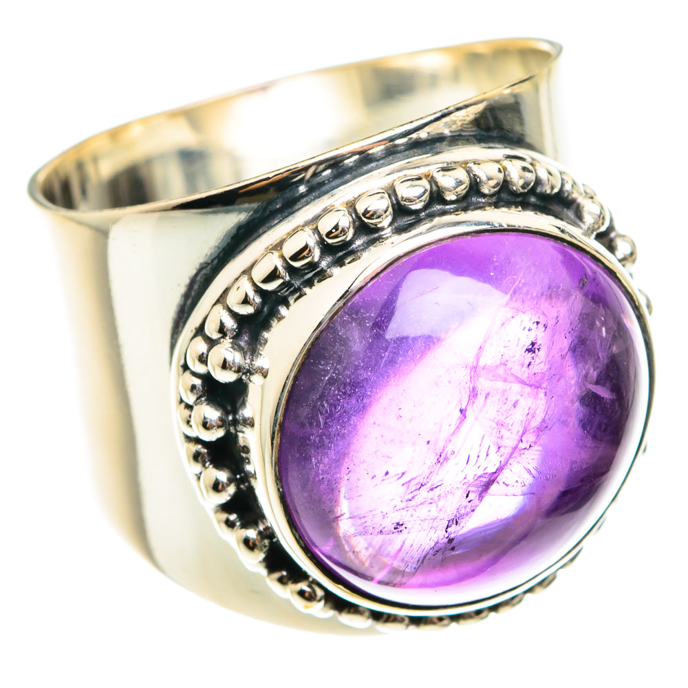 Amethyst Rings handcrafted by Ana Silver Co - RING75521