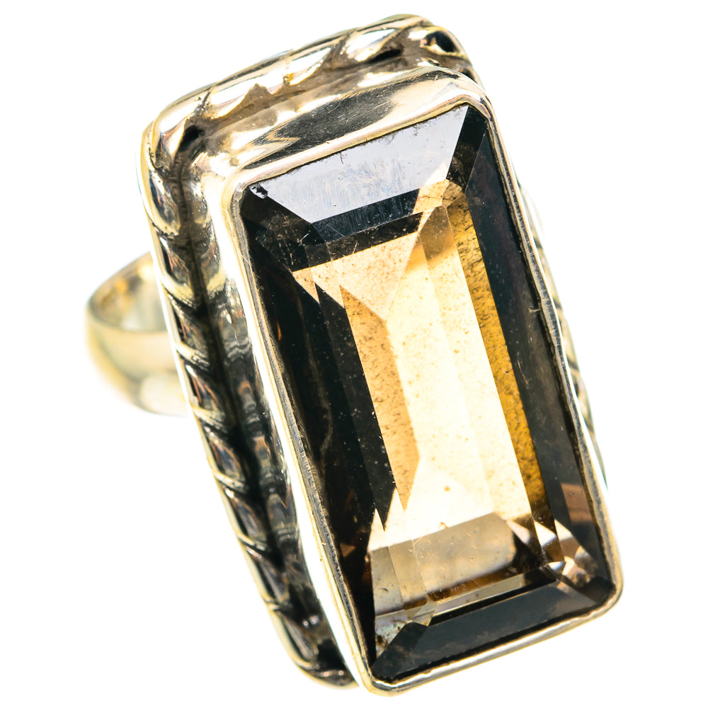 Smoky Quartz Rings handcrafted by Ana Silver Co - RING75595