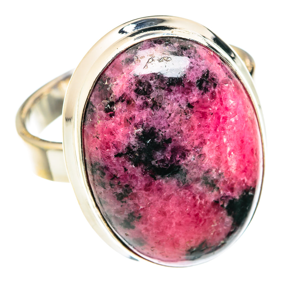 Rhodonite Rings handcrafted by Ana Silver Co - RING75600