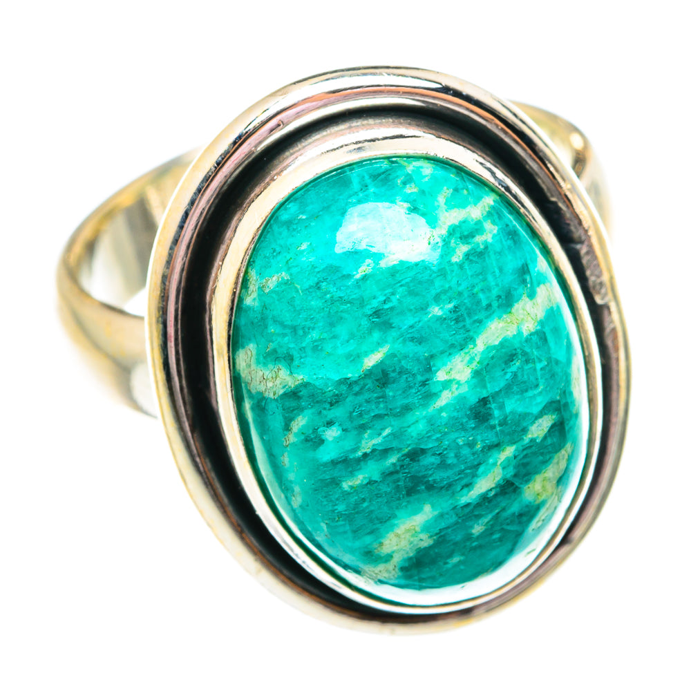 Amazonite Rings handcrafted by Ana Silver Co - RING75709