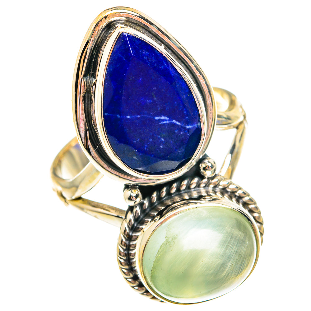 Lapis Lazuli Rings handcrafted by Ana Silver Co - RING75851
