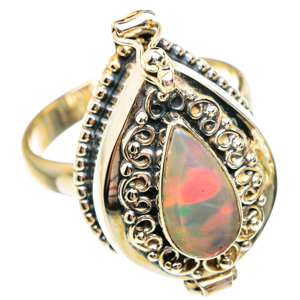 Ethiopian Opal Rings handcrafted by Ana Silver Co - RING75893