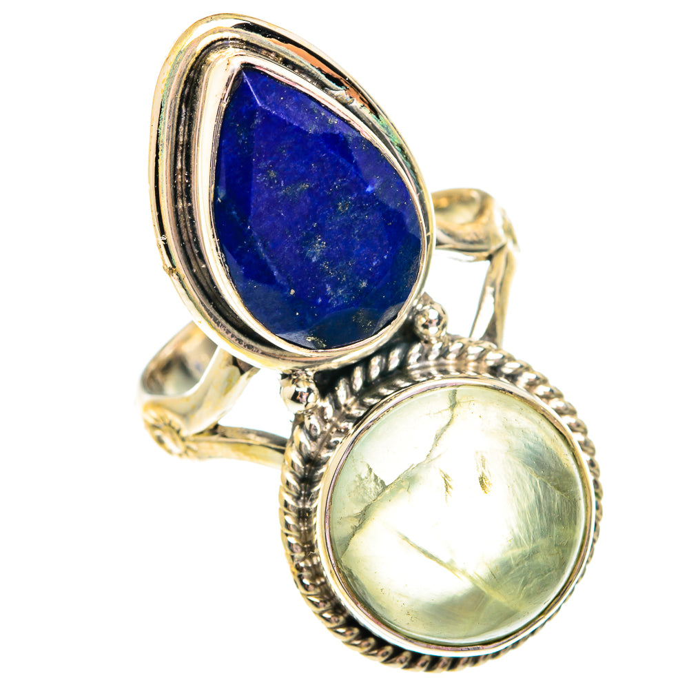 Lapis Lazuli Rings handcrafted by Ana Silver Co - RING75919
