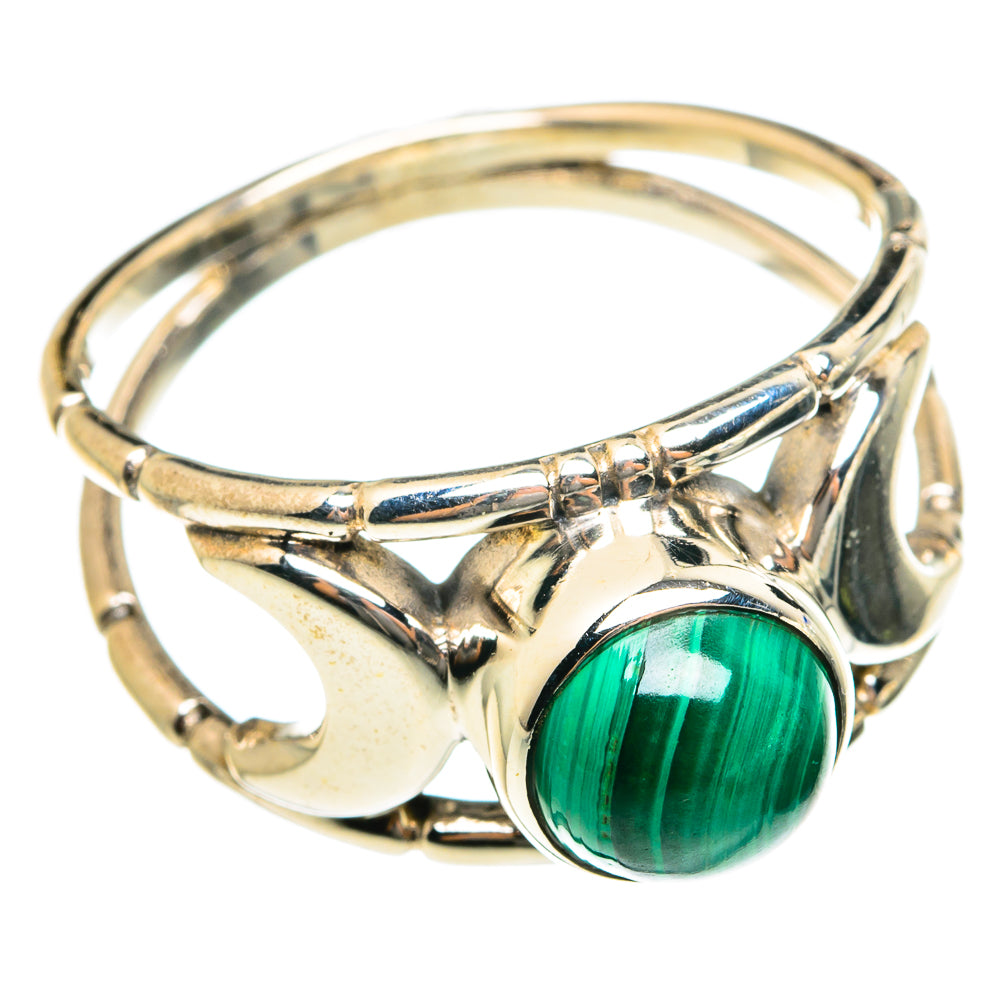 Malachite Rings handcrafted by Ana Silver Co - RING76076