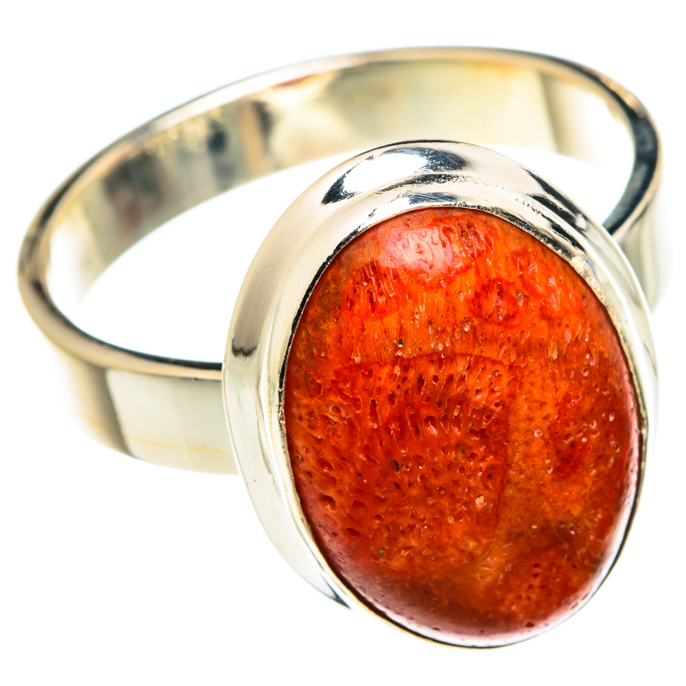 Sponge Coral Rings handcrafted by Ana Silver Co - RING76078