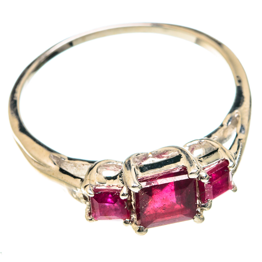 Ruby Rings handcrafted by Ana Silver Co - RING76081
