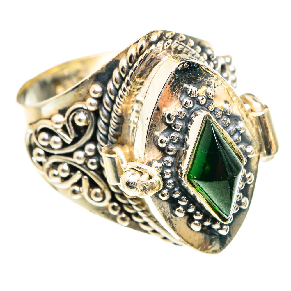 Chrome Diopside Rings handcrafted by Ana Silver Co - RING76200