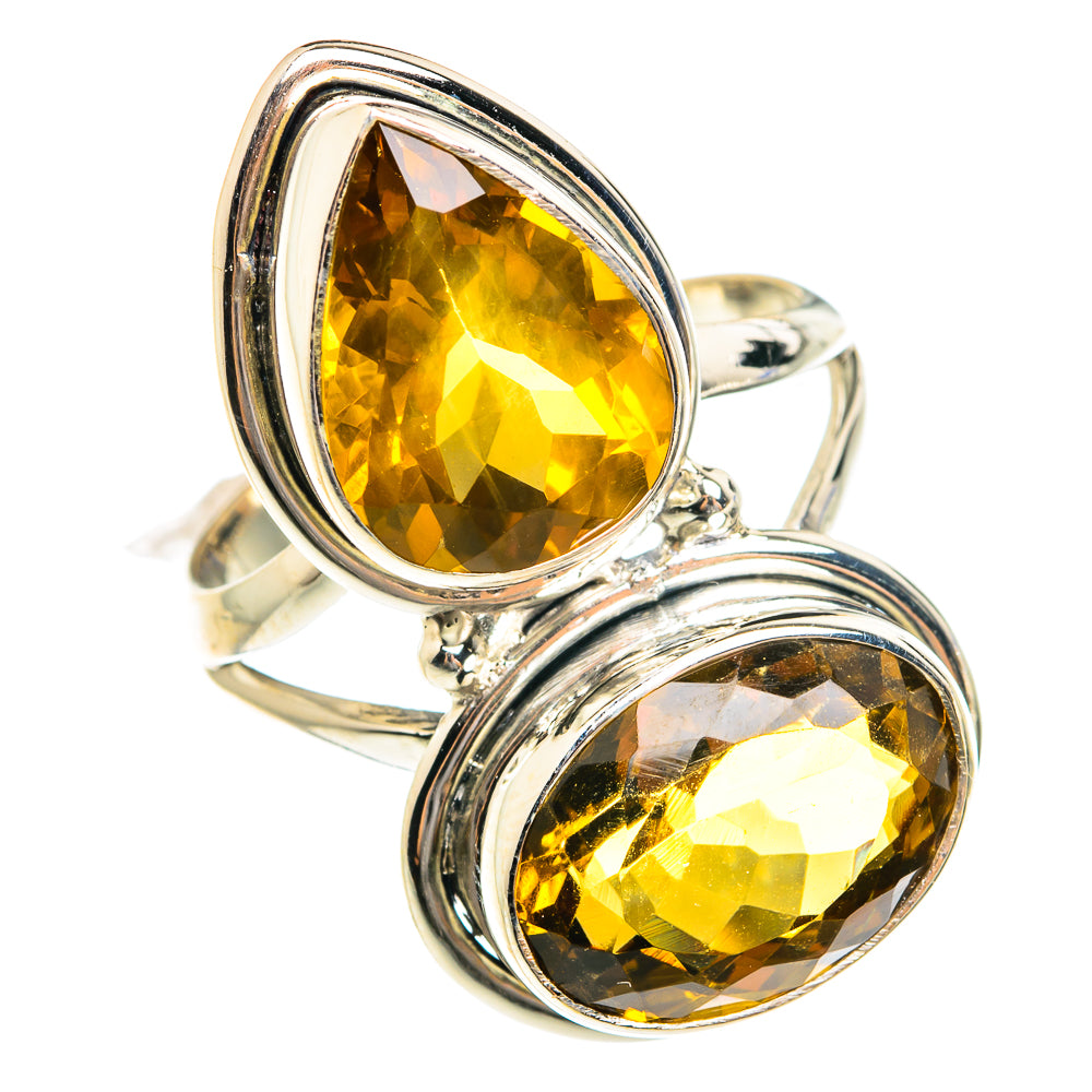 Mandarin Citrine Rings handcrafted by Ana Silver Co - RING76207