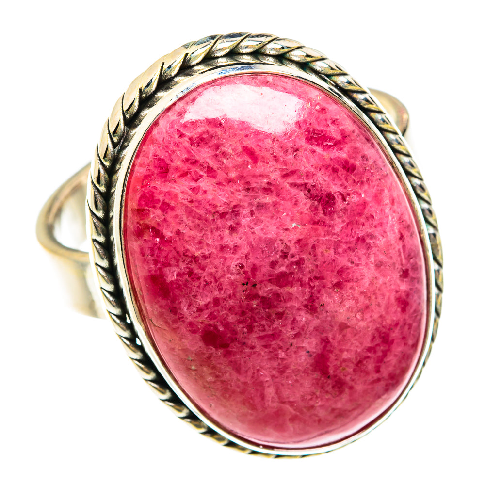 Rhodonite Rings handcrafted by Ana Silver Co - RING76235