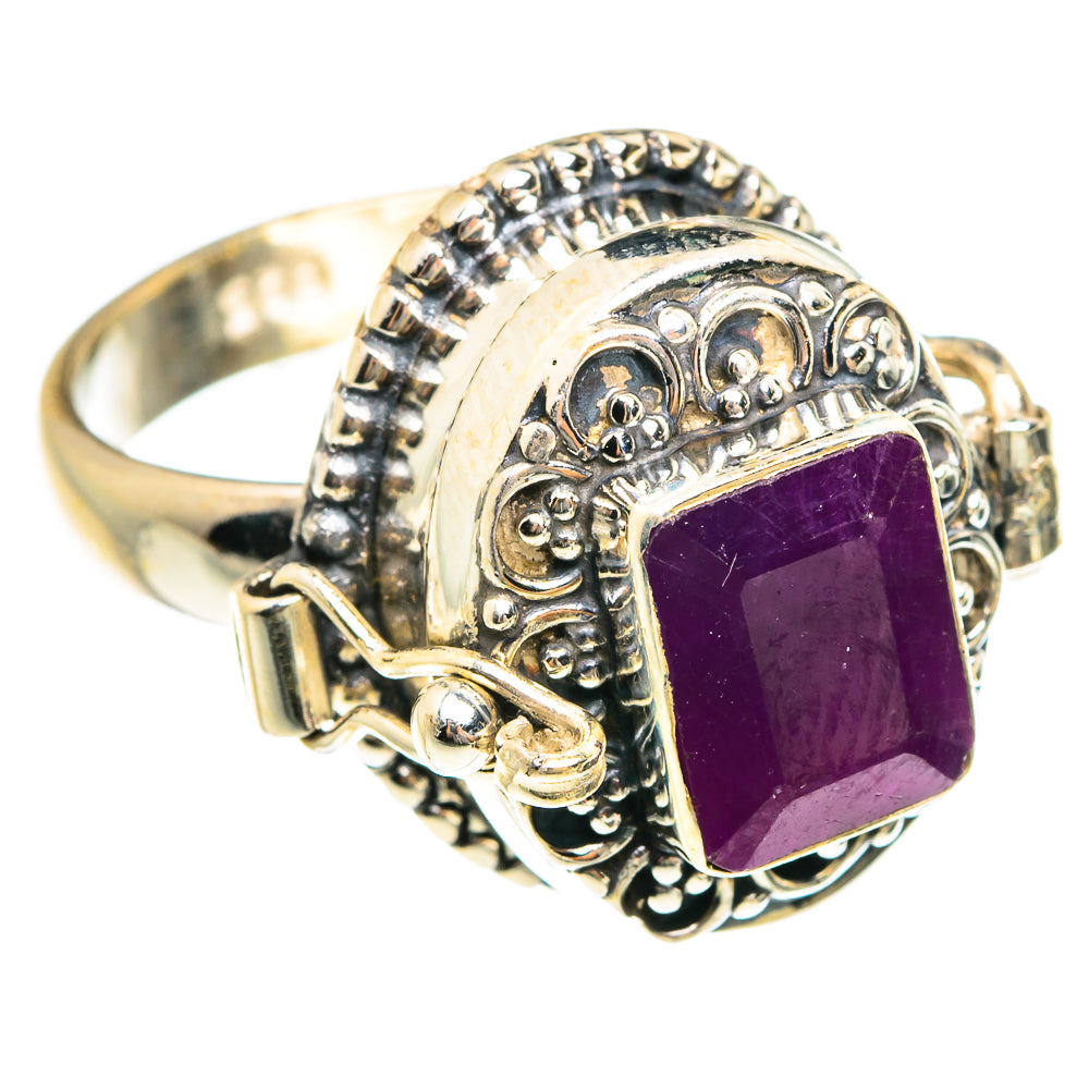 Ruby Rings handcrafted by Ana Silver Co - RING76251
