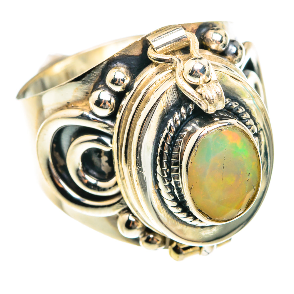 Ethiopian Opal Rings handcrafted by Ana Silver Co - RING76262