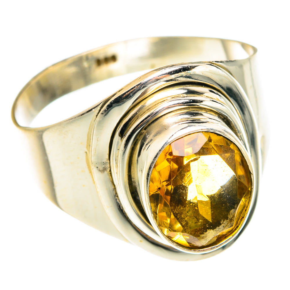 Citrine Rings handcrafted by Ana Silver Co - RING76277