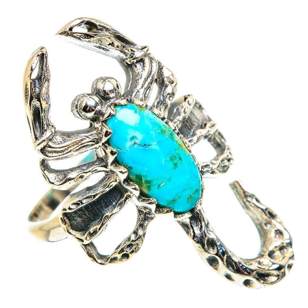 Chrysocolla Rings handcrafted by Ana Silver Co - RING76329
