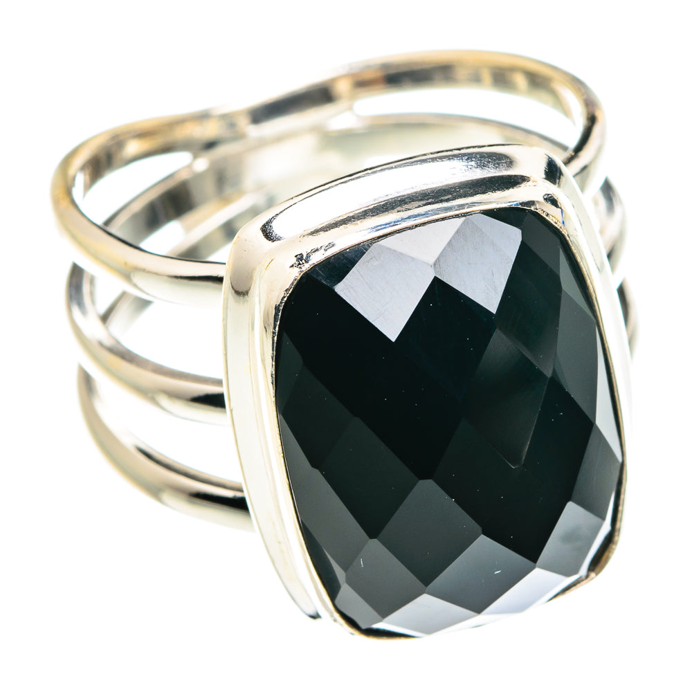 Black Onyx Rings handcrafted by Ana Silver Co - RING76349