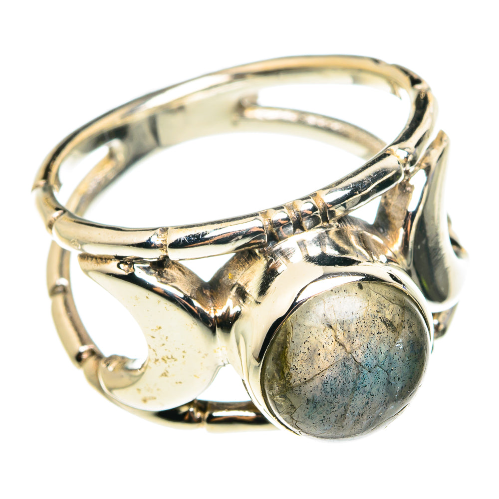 Labradorite Rings handcrafted by Ana Silver Co - RING76423