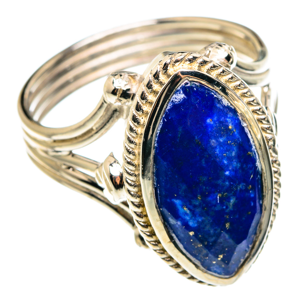 Lapis Lazuli Rings handcrafted by Ana Silver Co - RING76452