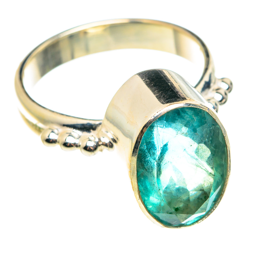Blue Fluorite Rings handcrafted by Ana Silver Co - RING76458