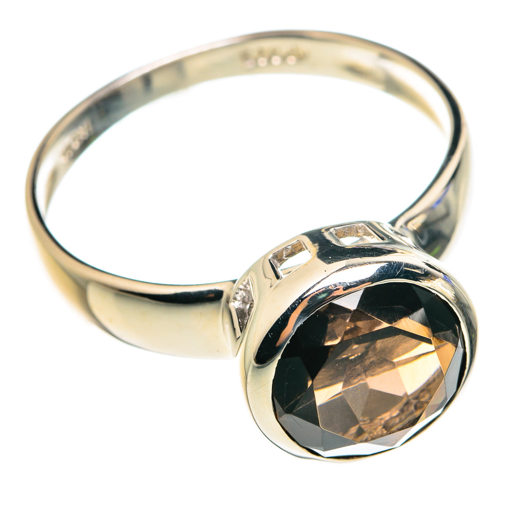 Smoky Quartz Rings handcrafted by Ana Silver Co - RING76562