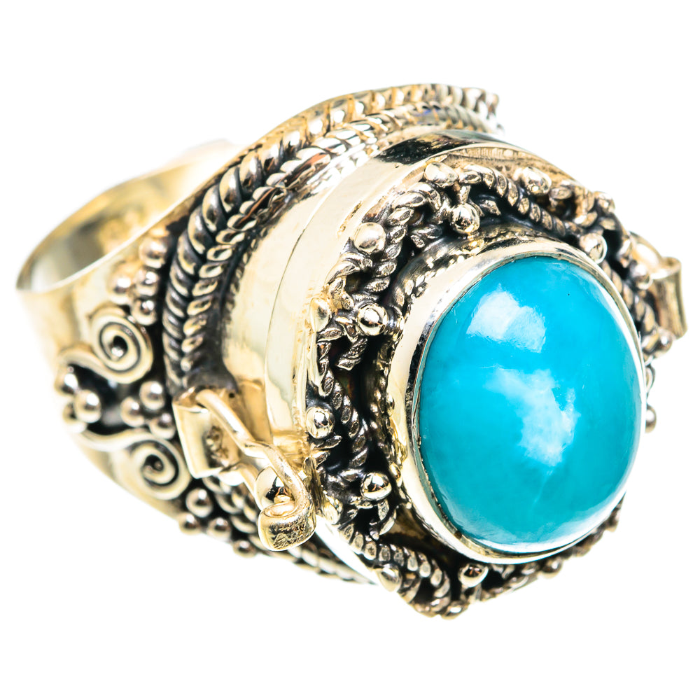 Larimar Rings handcrafted by Ana Silver Co - RING76590
