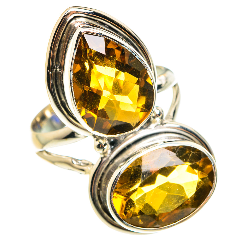 Mandarin Citrine Rings handcrafted by Ana Silver Co - RING76633