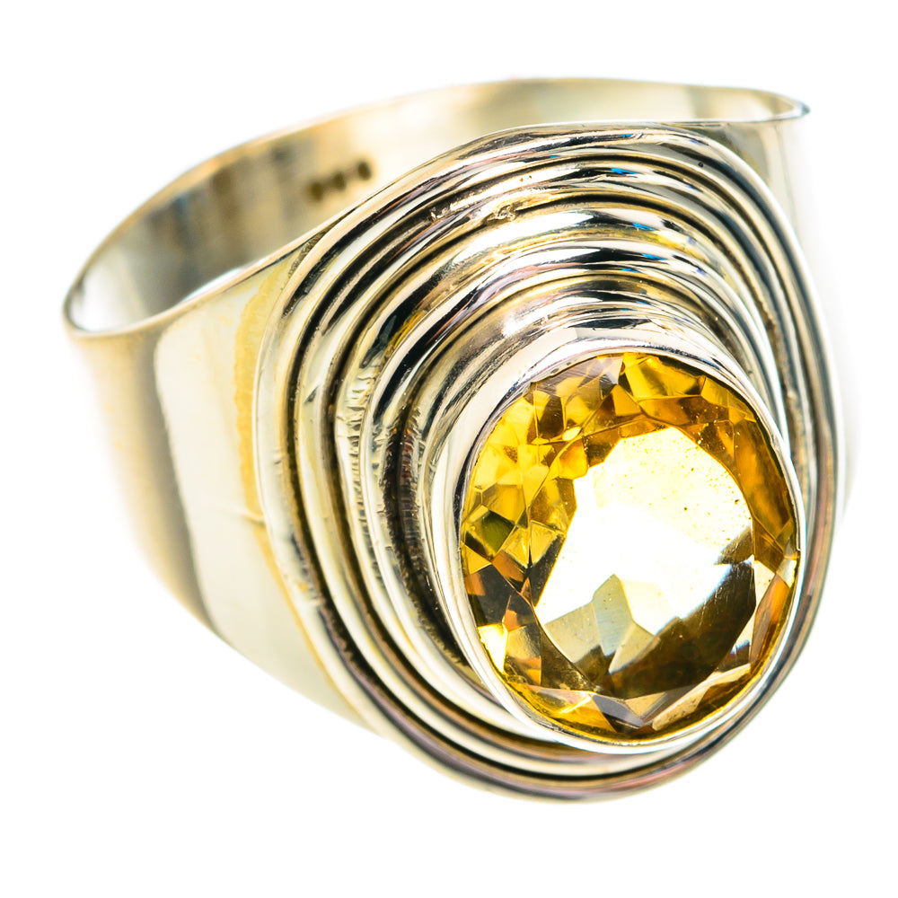Citrine Rings handcrafted by Ana Silver Co - RING76680