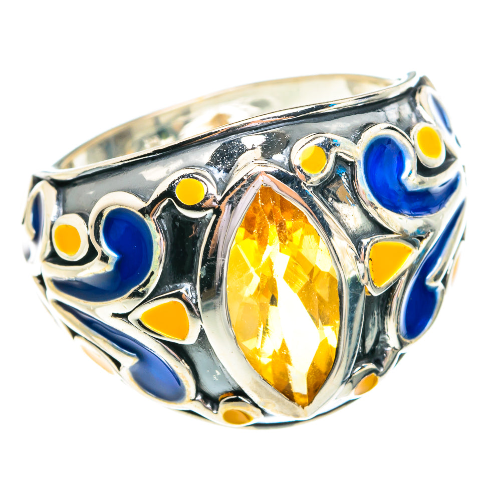 Citrine Rings handcrafted by Ana Silver Co - RING76697