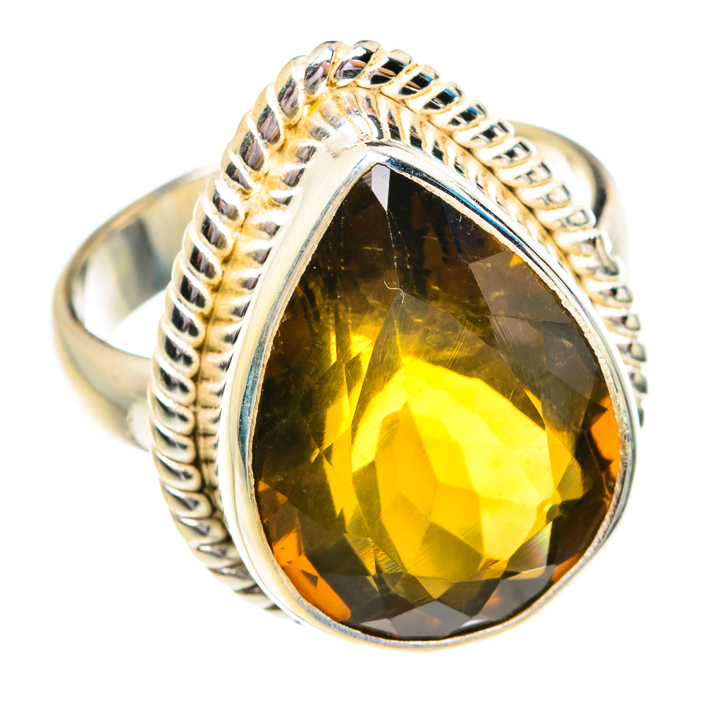 Mandarin Citrine Rings handcrafted by Ana Silver Co - RING76761