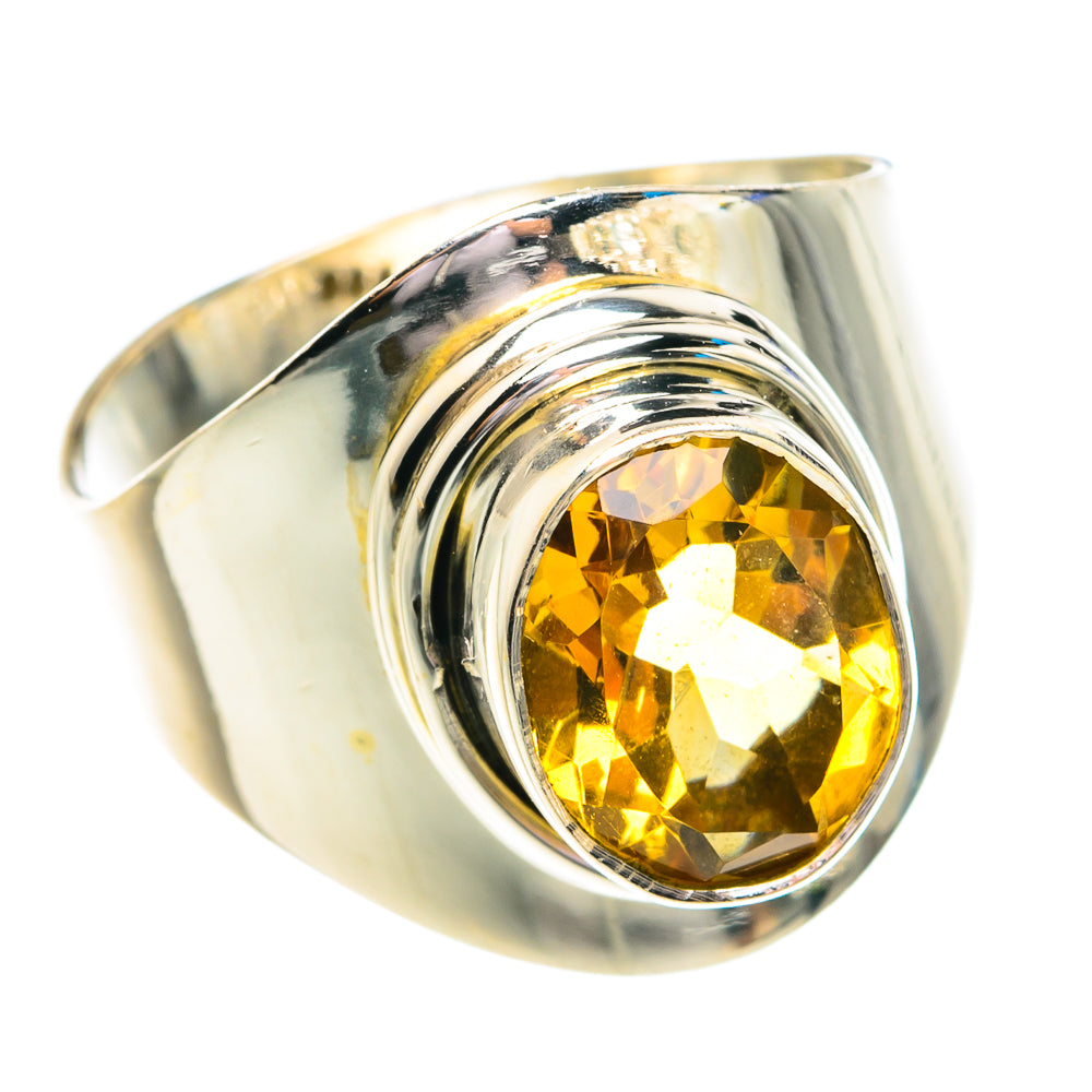 Citrine Rings handcrafted by Ana Silver Co - RING76762