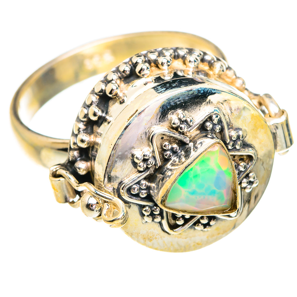 Ethiopian Opal Rings handcrafted by Ana Silver Co - RING77018