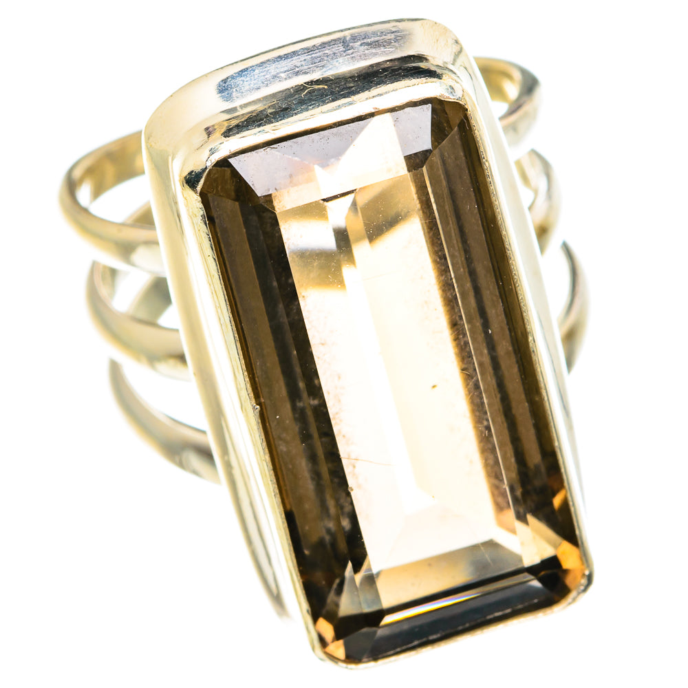 Smoky Quartz Rings handcrafted by Ana Silver Co - RING77033