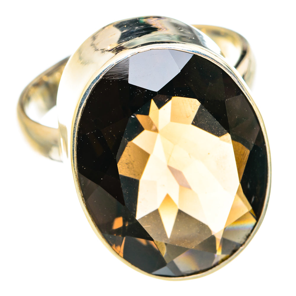 Smoky Quartz Rings handcrafted by Ana Silver Co - RING77092