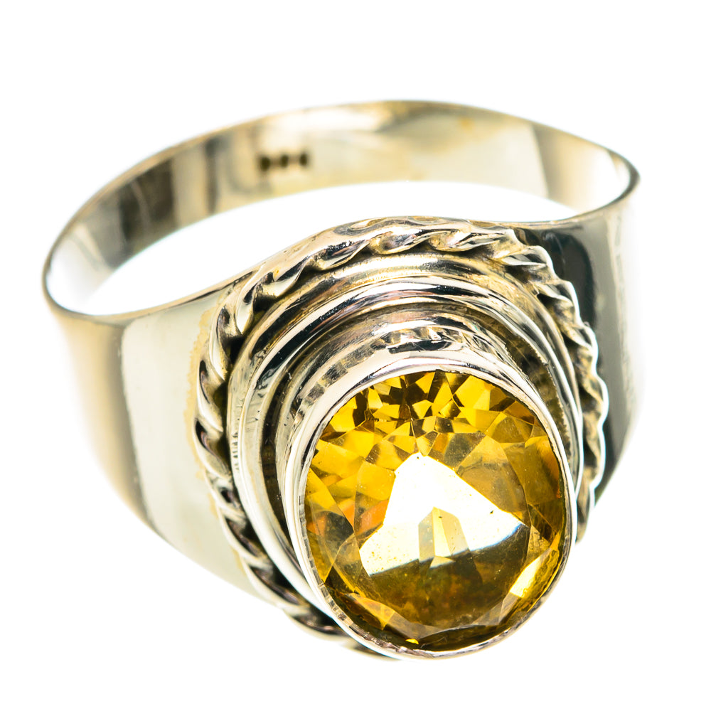 Citrine Rings handcrafted by Ana Silver Co - RING77095