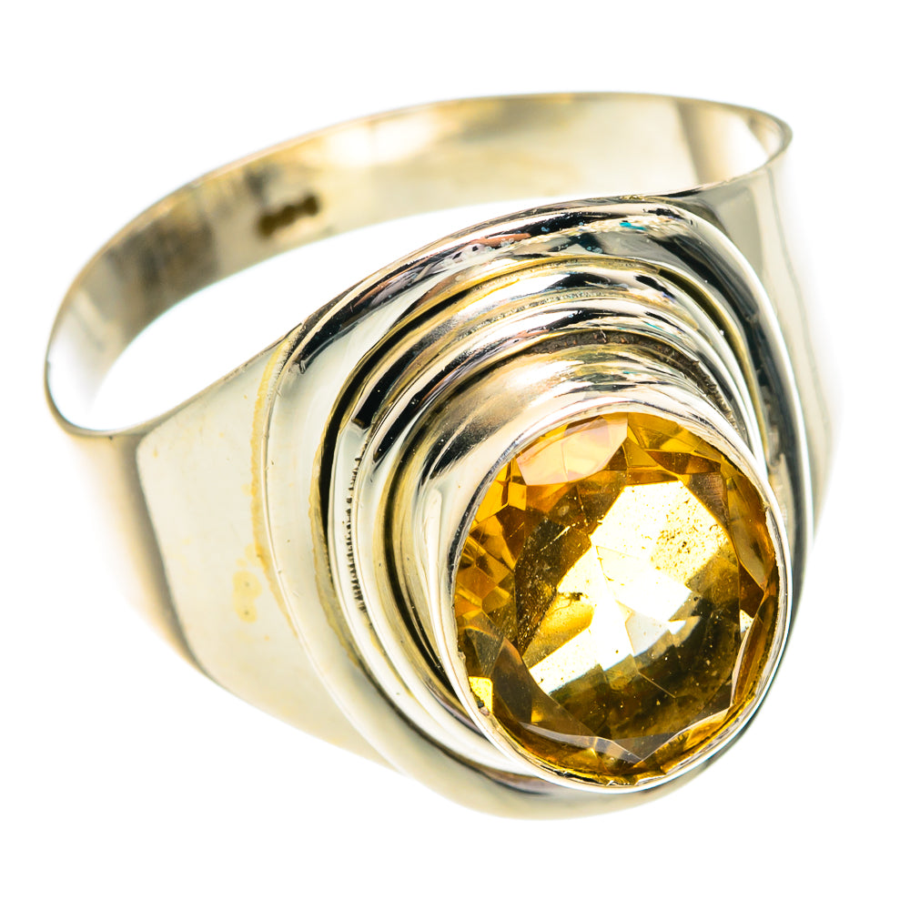 Mandarin Citrine Rings handcrafted by Ana Silver Co - RING77124
