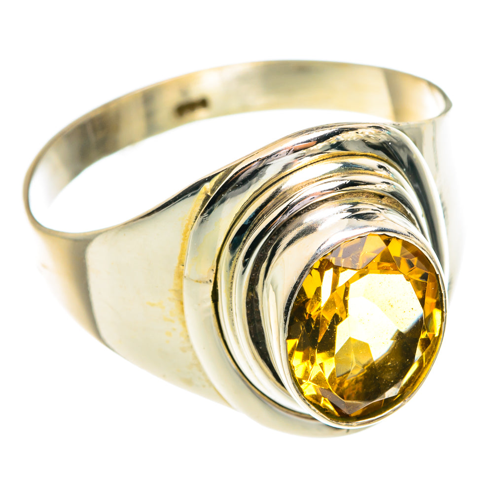 Mandarin Citrine Rings handcrafted by Ana Silver Co - RING77150
