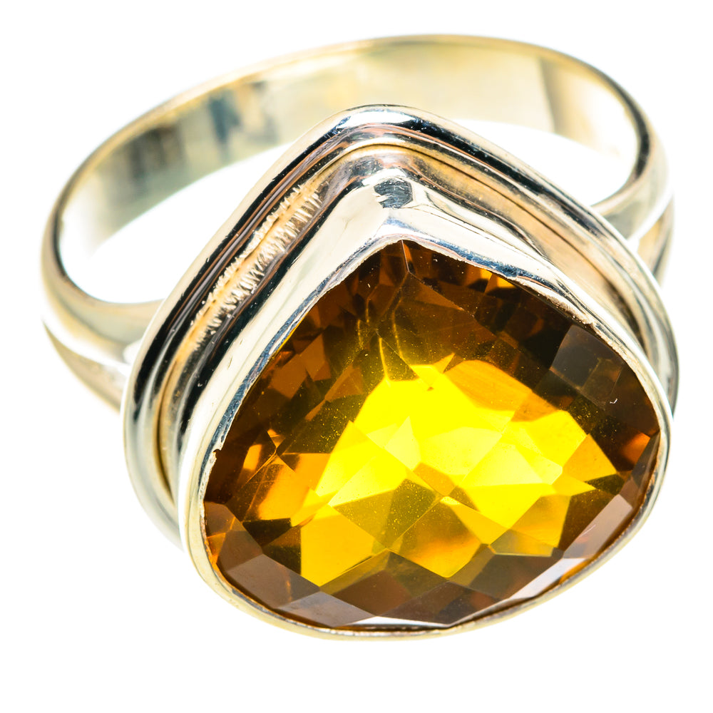 Mandarin Citrine Rings handcrafted by Ana Silver Co - RING77176