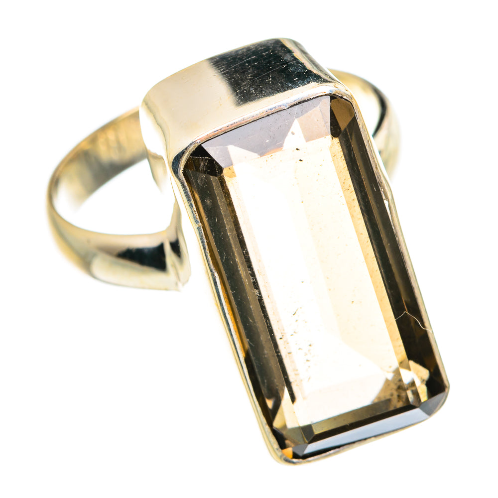 Smoky Quartz Rings handcrafted by Ana Silver Co - RING77204