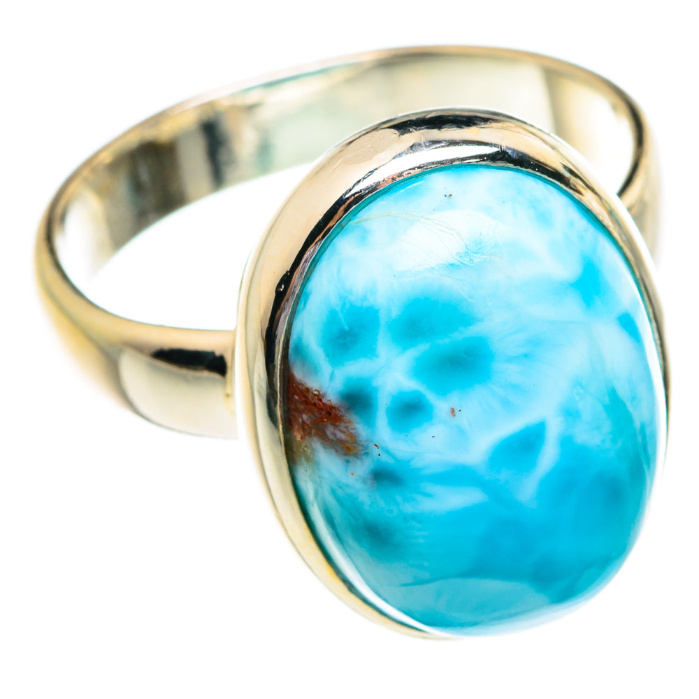 Larimar Rings handcrafted by Ana Silver Co - RING77250
