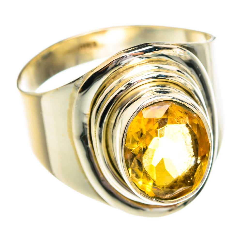 Mandarin Citrine Rings handcrafted by Ana Silver Co - RING77256